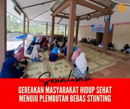 Sosialisasi Pentingnya Hidup Sehat oleh Puskesmas Playen 2 di PKK Plembutan Barat